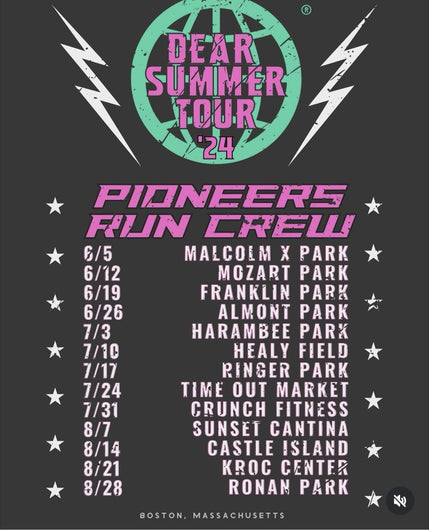 Dear Summer Tour (June - August)
